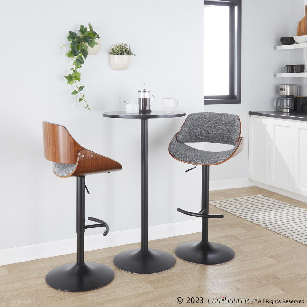 Multi Fabrizzi Adjustable Barstool - Set of 2