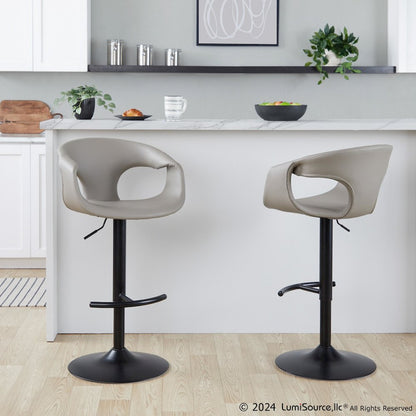 Curva Adjustable Barstool - Set of 2