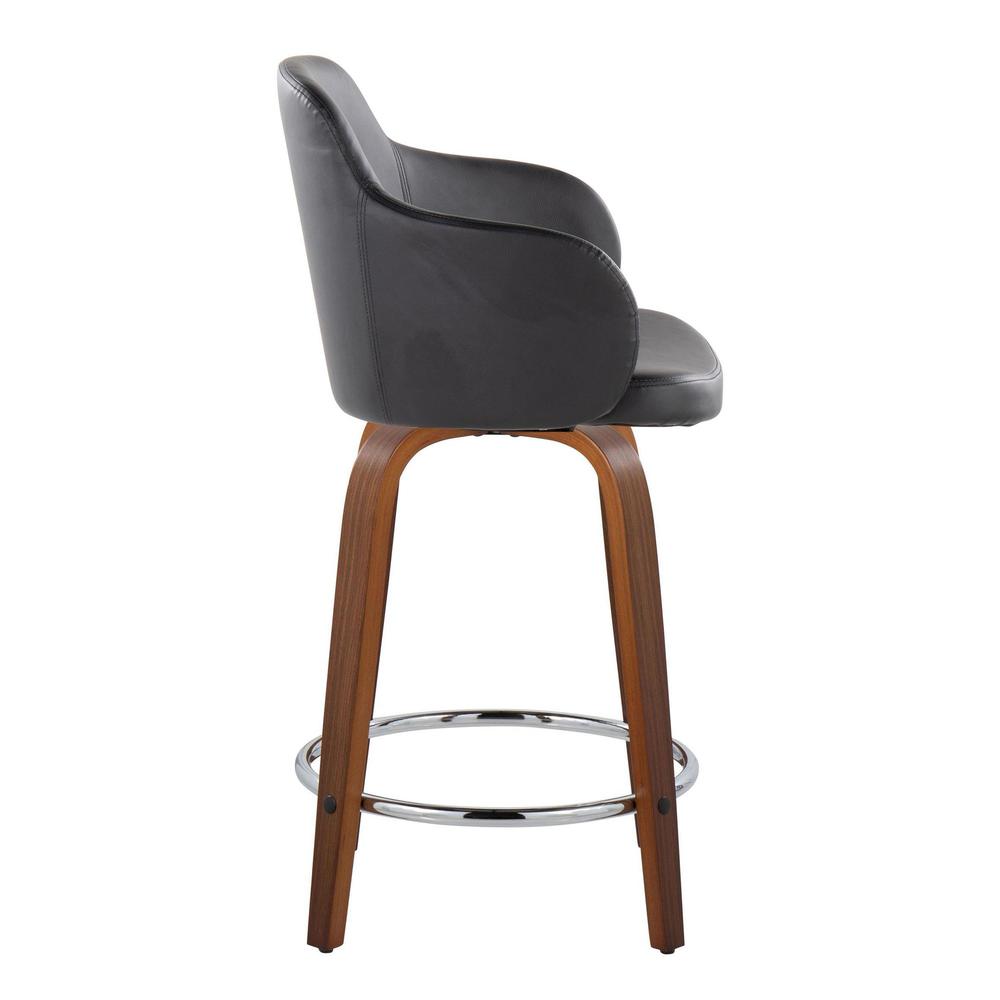 Brown Boyne 24" Fixed-Height Counter Stool - Set of 2