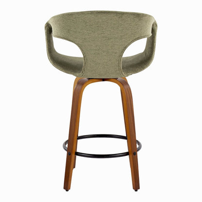 Curva 26" Fixed-Height Counter Stool - Set of 2