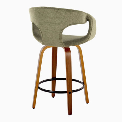 Curva 26" Fixed-Height Counter Stool - Set of 2
