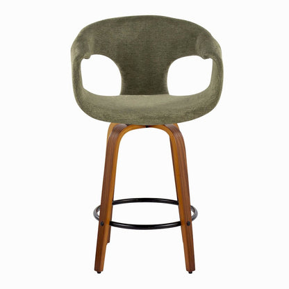 Curva 26" Fixed-Height Counter Stool - Set of 2