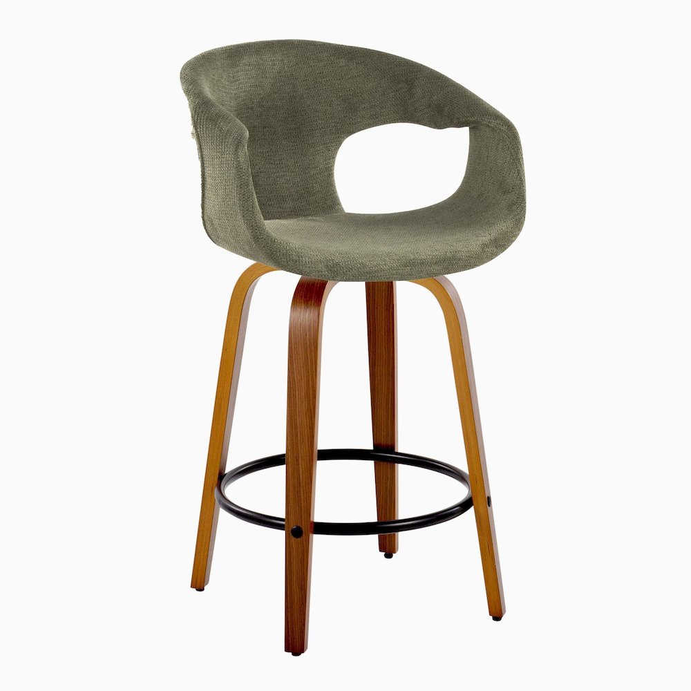 Curva 26" Fixed-Height Counter Stool - Set of 2