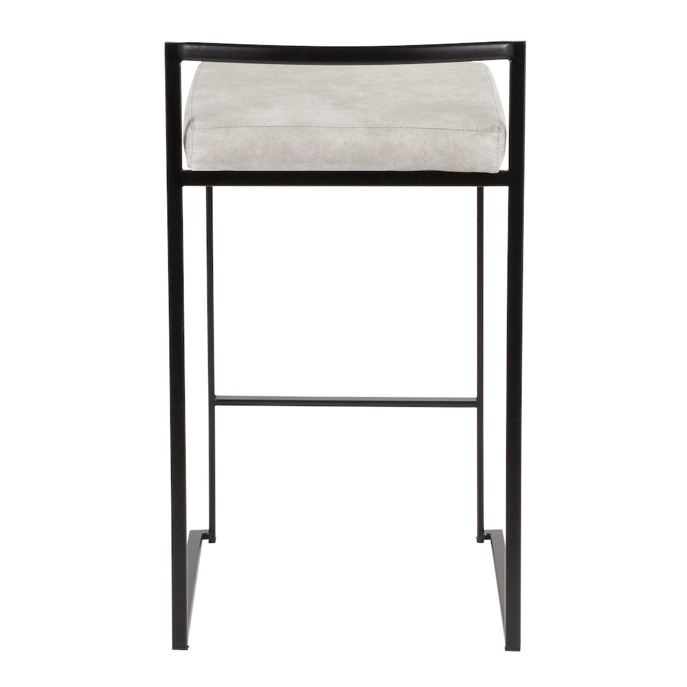 Fuji Stacker 26" Fixed-Height Counter Stool - Set of 3