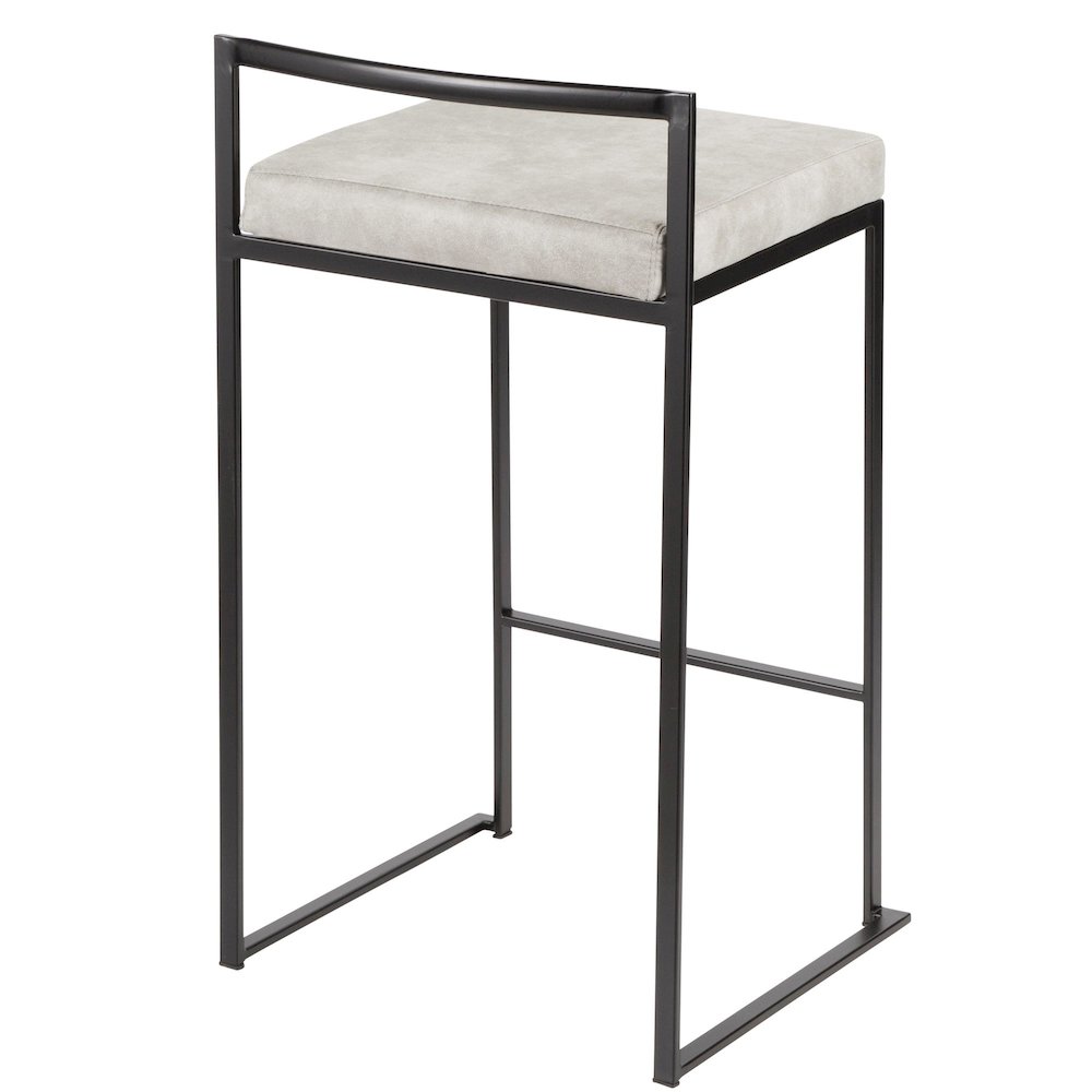 Fuji Stacker 26" Fixed-Height Counter Stool - Set of 3