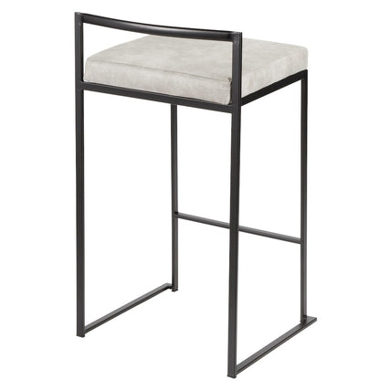 Fuji Stacker 26" Fixed-Height Counter Stool - Set of 3
