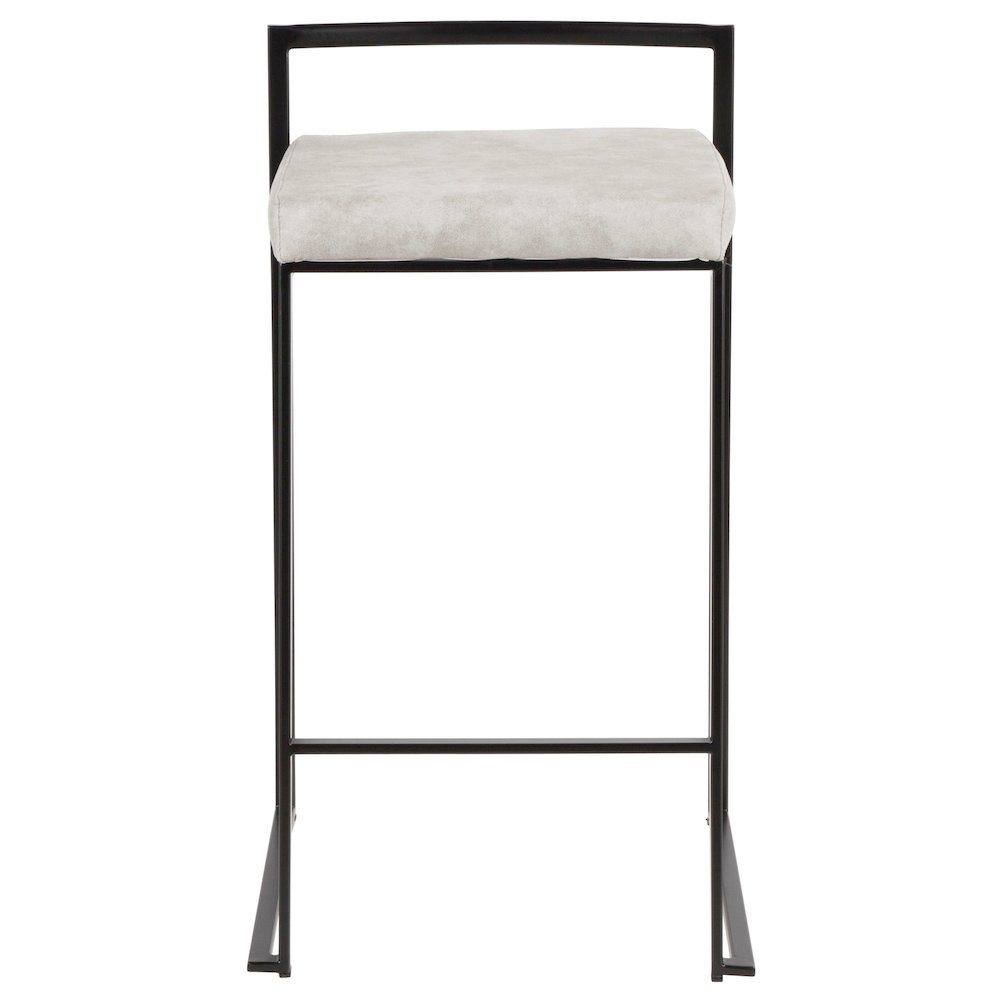 Fuji Stacker 26" Fixed-Height Counter Stool - Set of 3