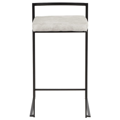 Fuji Stacker 26" Fixed-Height Counter Stool - Set of 3