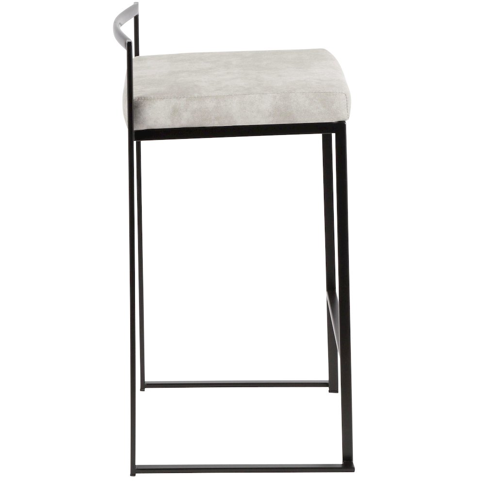 Fuji Stacker 26" Fixed-Height Counter Stool - Set of 3