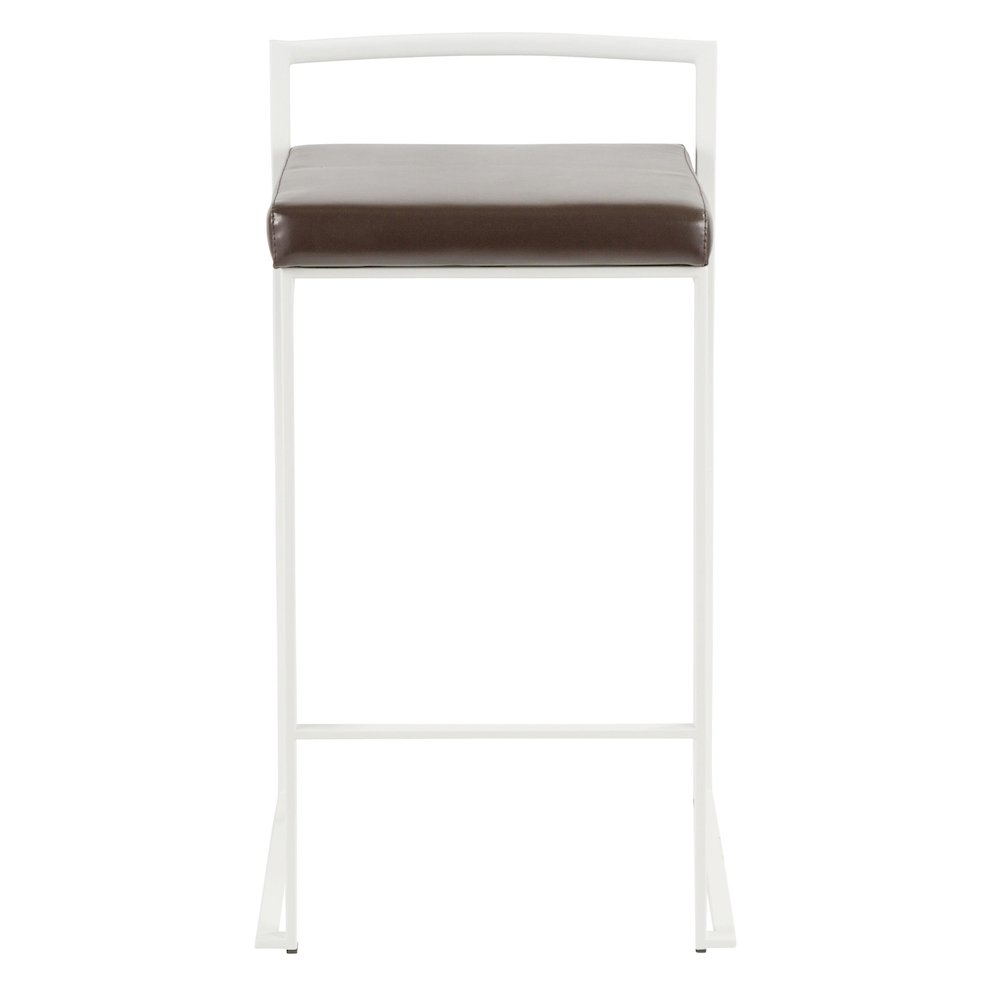 Fuji Stacker 26" Fixed-Height Counter Stool - Set of 3