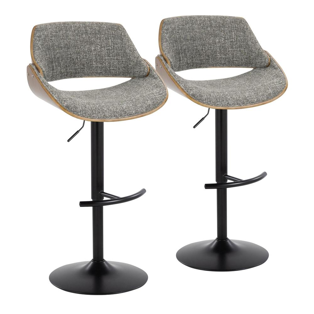 Multi Fabrizzi Adjustable Barstool - Set of 2