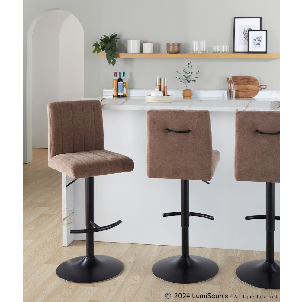 Hank Adjustable Barstool - Set of  2