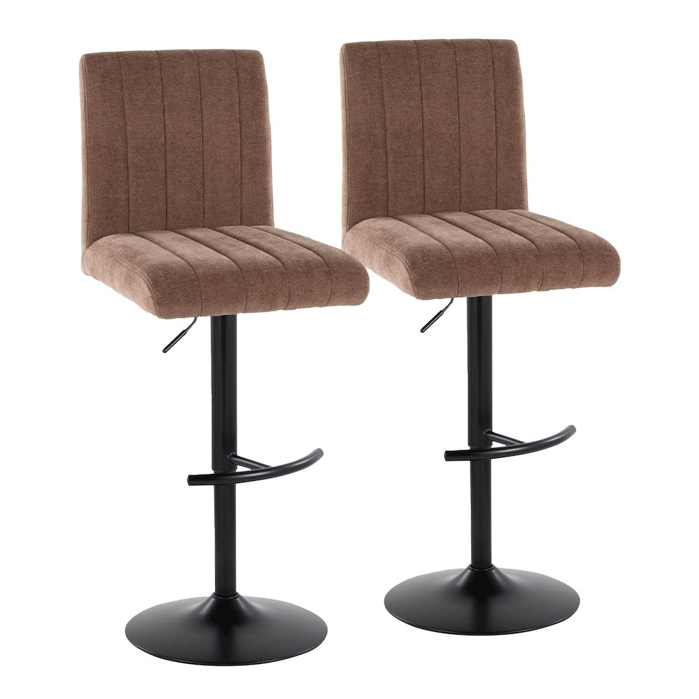 Hank Adjustable Barstool - Set of  2