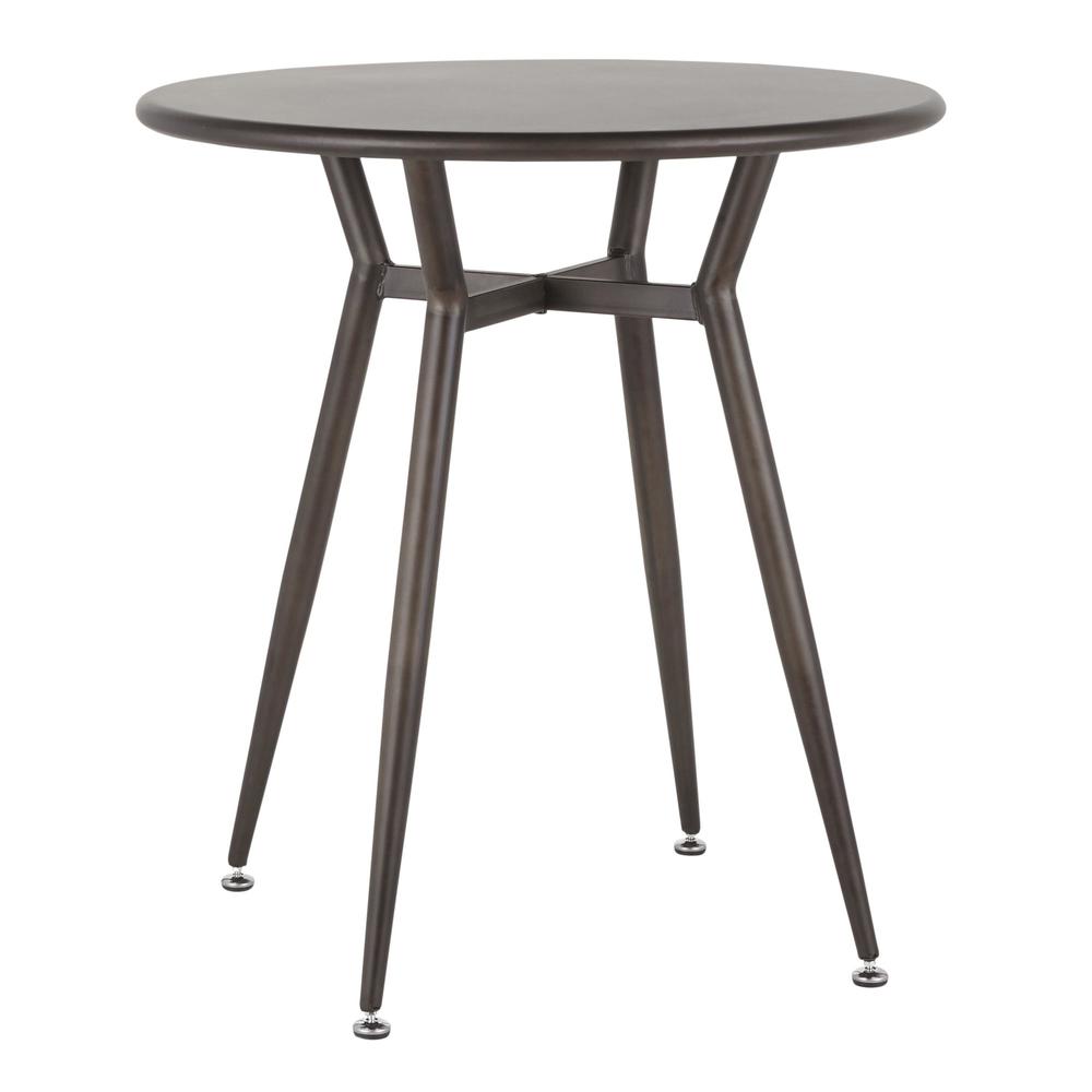 Antique Metal Clara Round Dinette Table