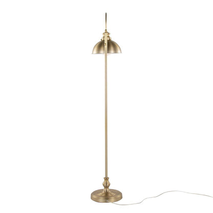 Gold Metal Emery Reader 64" Metal Floor Lamp