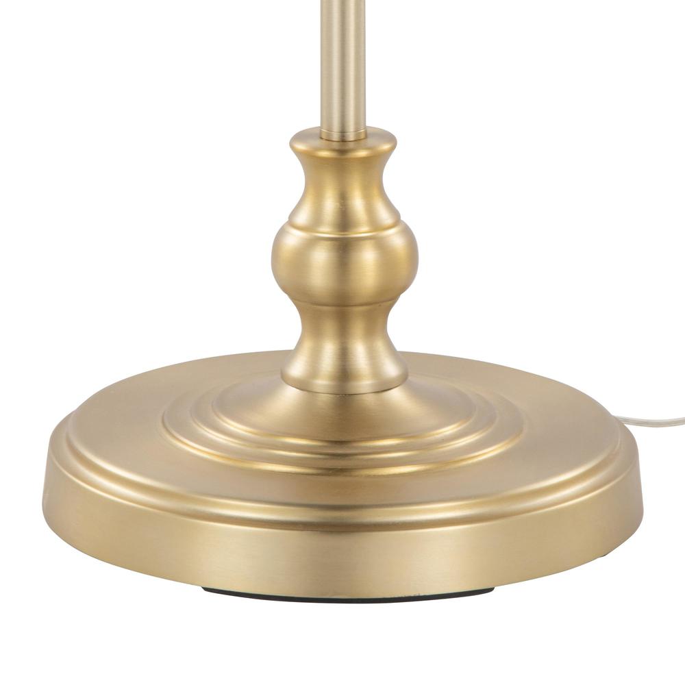Gold Metal Emery Reader 64" Metal Floor Lamp