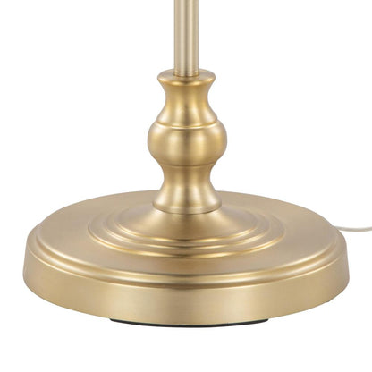 Gold Metal Emery Reader 64" Metal Floor Lamp