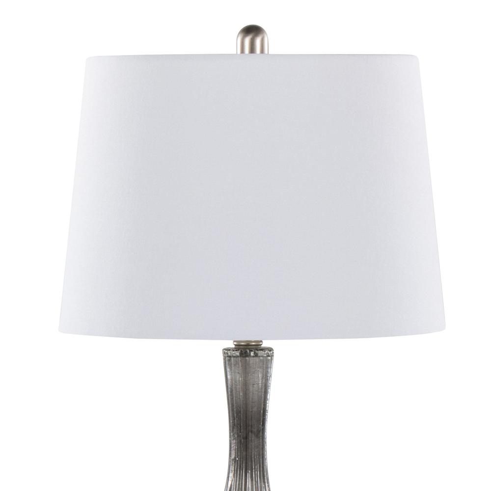 Clear Jenny 27" Glass Table Lamp - Set of 2