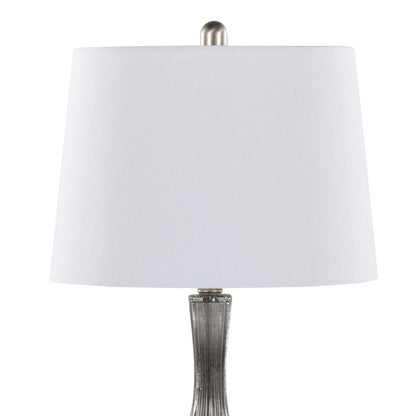 Clear Jenny 27" Glass Table Lamp - Set of 2
