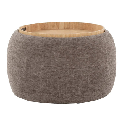 Tray Pouf