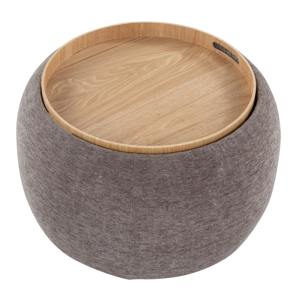 Tray Pouf