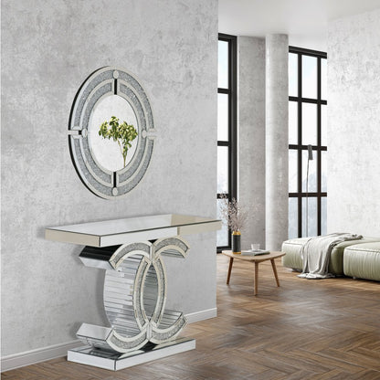 Round Glass Mirror