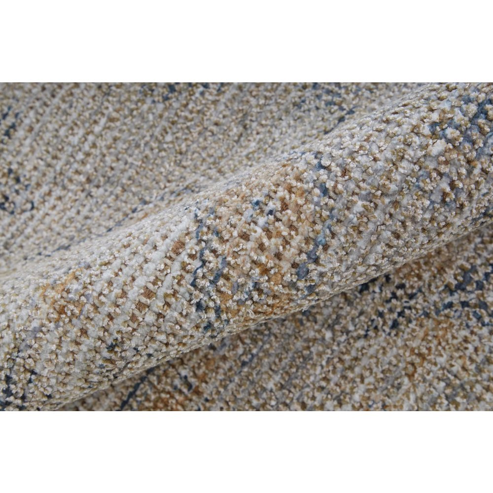 Caldwell Vintage Space Dyed Wool Rug, Latte Tan/Beige, 10ft x 14ft Area Rug, 8798798FSND000H00