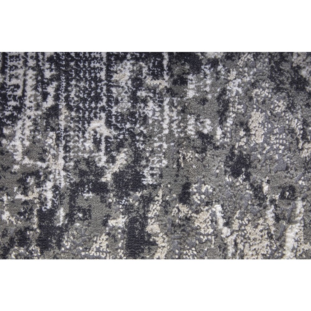 Prasad Modern Abstract, Ivory/Gray/Taupe, 1'-8" x 2'-10" Accent Rug