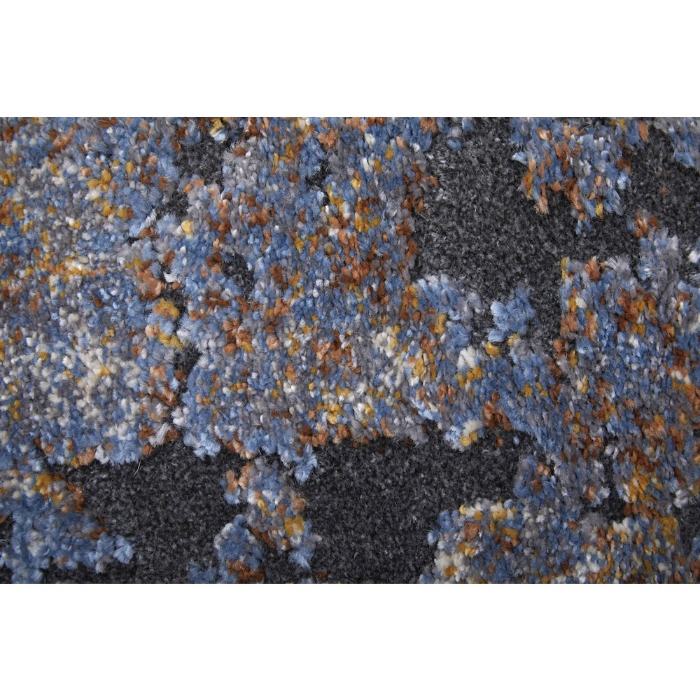 Gilmore Modern Color Block, Blue/Ivory/Taupe, 10' x 14' Area Rug