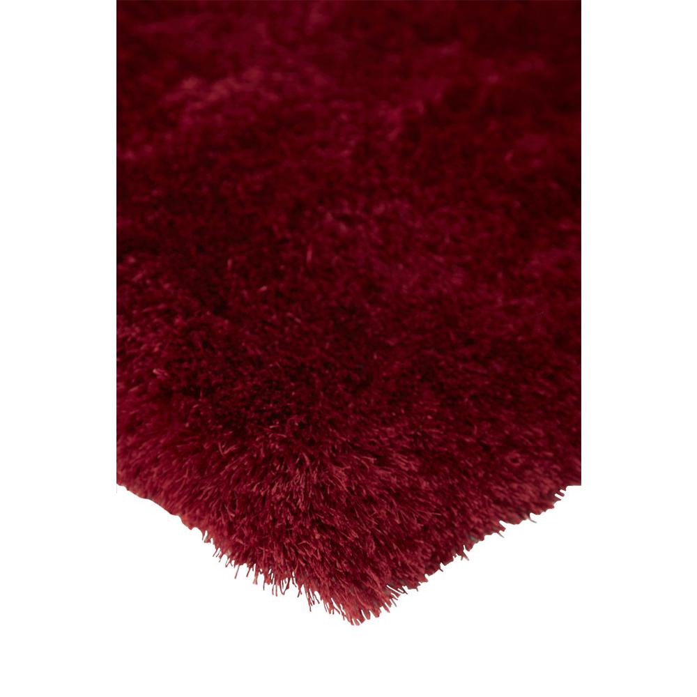 Indochine Plush Shag Rug with Metallic Sheen, Cranberry Red, 2ft-6in x 6ft, Runner, 4944550FCBY000I26