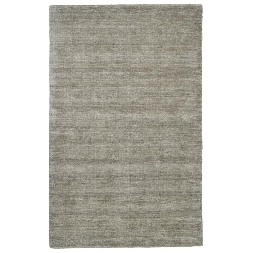Luna Hand Woven Marled Wool Rug, Light/Warm Gray, 3ft-6in x 5ft-6in Accent Rug, 5798049FLGY000C50