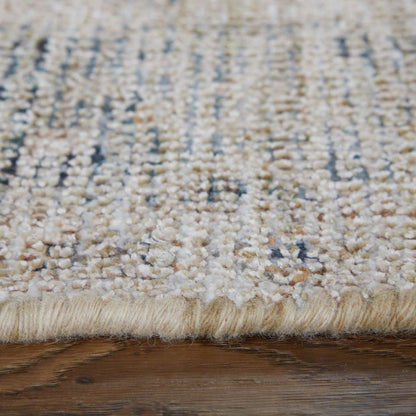 Caldwell Vintage Space Dyed Wool Rug, Latte Tan/Beige, 10ft x 14ft Area Rug, 8798798FSND000H00