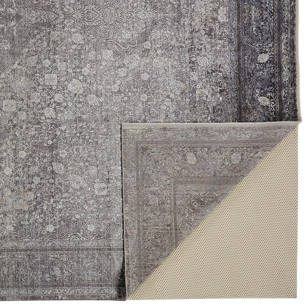 Sarrant Vintage Space-Dyed Rug, Charcoal Gray, 2ft x 3ft Accent Rug, 9193967FCHL000P00
