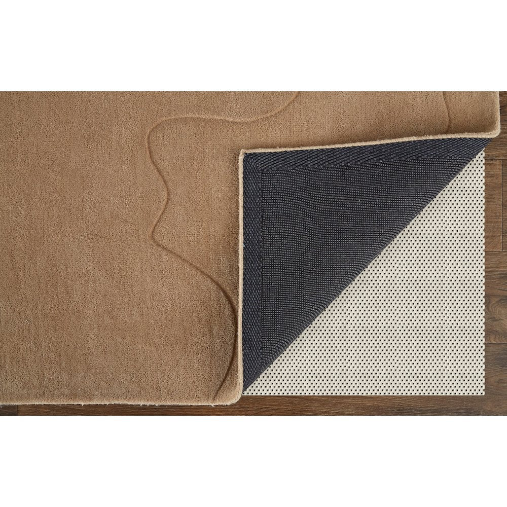 Serrano Transitional Abstract, Tan/Orange, 5' x 8' Area Rug