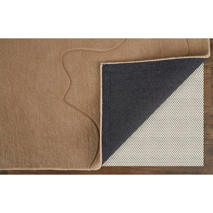 Serrano Transitional Abstract, Tan/Orange, 5' x 8' Area Rug