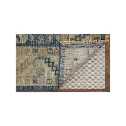 Fillmore Traditional Diamond, Blue/Ivory, 4' x 6' Accent Rug