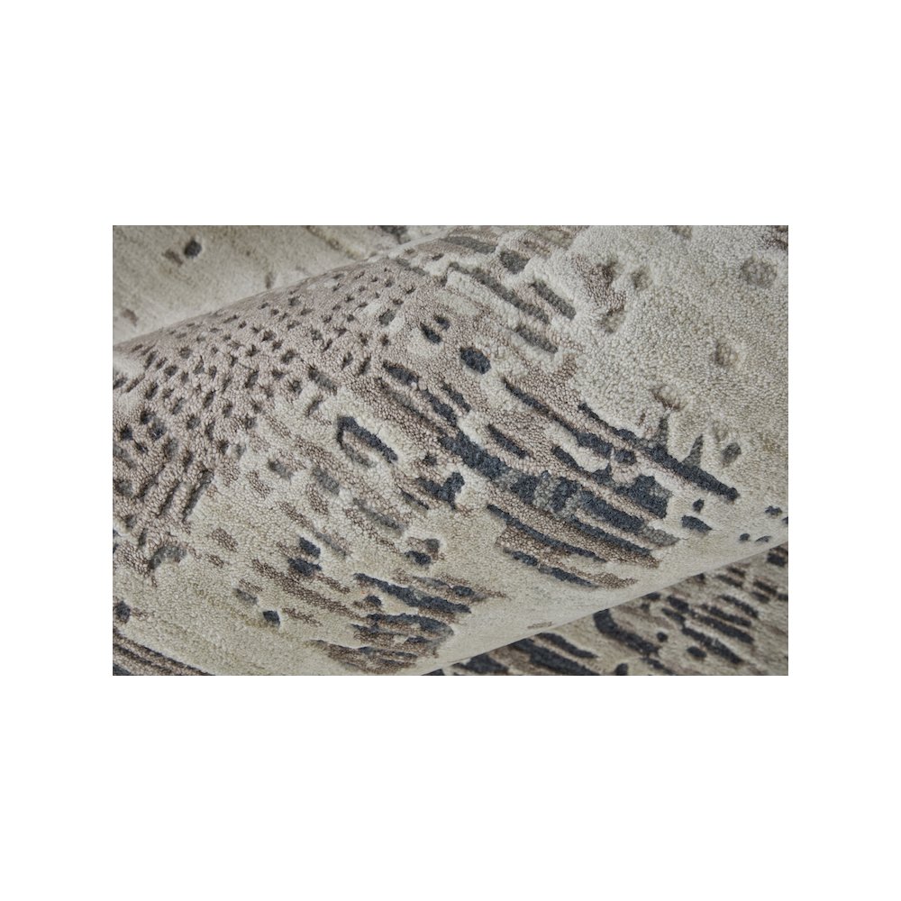 Zarah Modern Abstract, Brown/Tan/Black, 2' x 3' Accent Rug