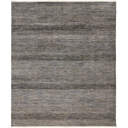 Janson Classic Striped Rug, Dark/Warm Gray, 5ft - 6in x 8ft - 6in Area Rug, I92I6065DGY000E50