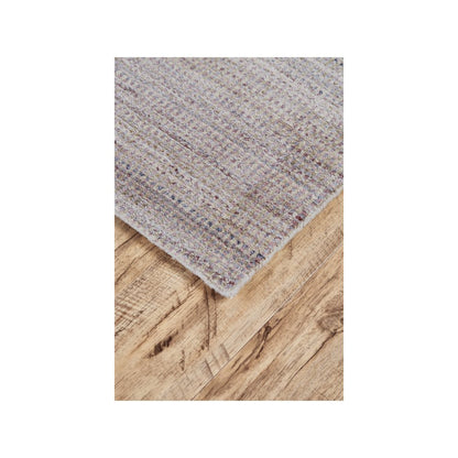 Milan Ombre Striped Rug, Sky Blue/Lilac/Tan, 5ft x 8ft Area Rug, 7346488FPST000E10