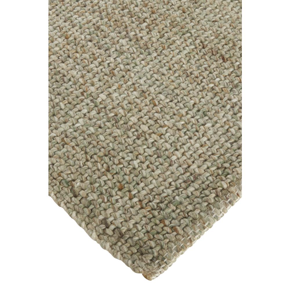 Naples Space Dyed In/Outdoor Flatweave, Olive/Sage Green, 8ft x 10ft Area Rug, NAP0751FGRN000F00
