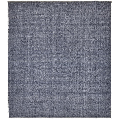 Naples Space Dyed In/Outdoor Flatweave, Navy/Denim Blue, 8ft x 10ft Area Rug, NAP0751FNVY000F00