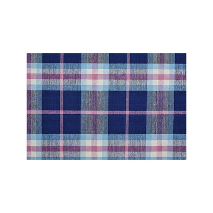 Crosby Eco-Friendly PET Dhurrie, Bright Blue/Peony Pink, 8ft x 10ft Area Rug, 8830565FNVY000F00