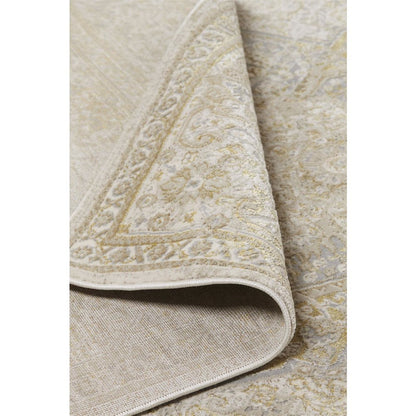 Aura Modern Oriental, Ivory/Gold, 8' x 10' Area Rug
