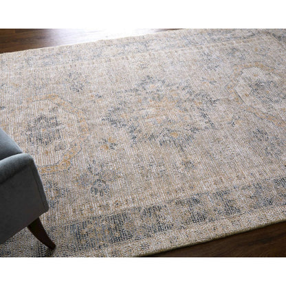 Caldwell Vintage Space Dyed Wool Rug, Latte Tan/Beige, 10ft x 14ft Area Rug, 8798798FSND000H00