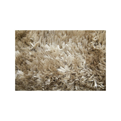 Blunham Lustrous Shimmering Shag Rug, Goloden Bronze, 5ft x 8ft Area Rug, 7494116FTPE000E10