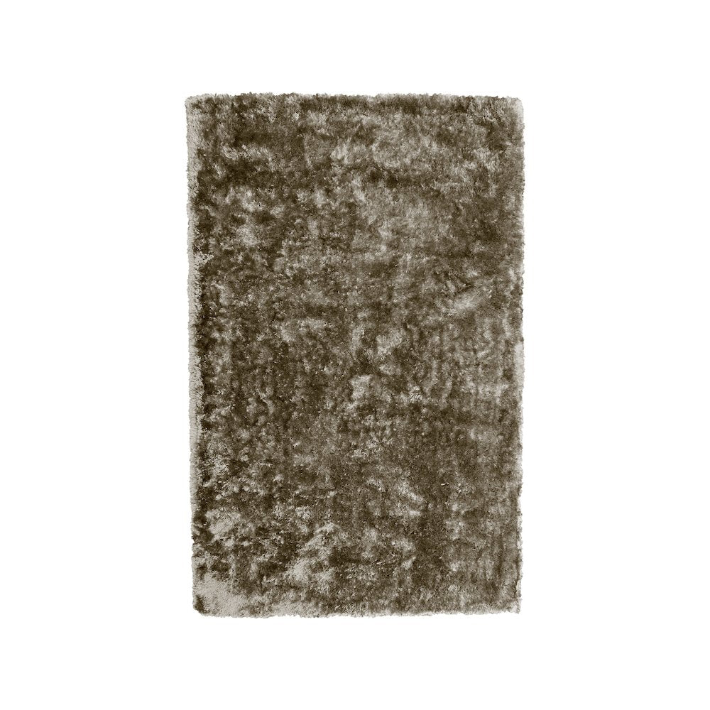 Blunham Lustrous Shimmering Shag Rug, Goloden Bronze, 5ft x 8ft Area Rug, 7494116FTPE000E10