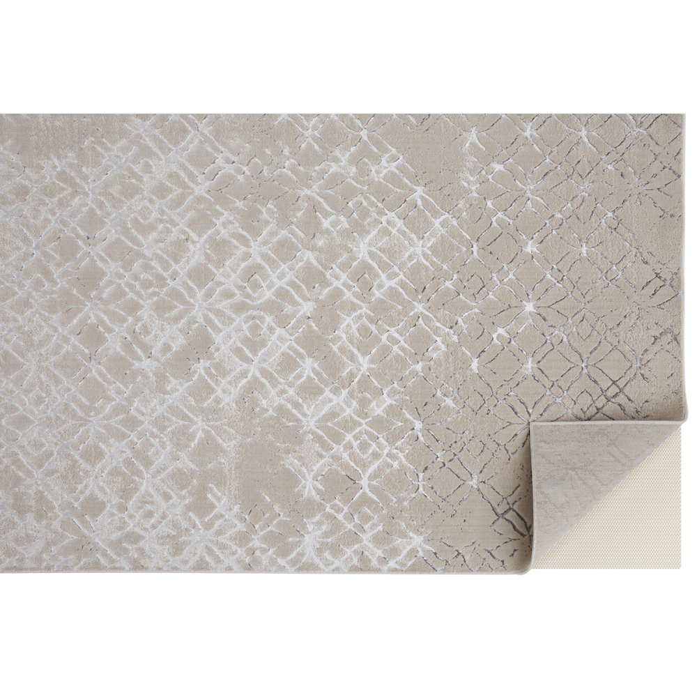 Micah Modern Distressed, Silver/Gray/White, 13' x 20' Area Rug