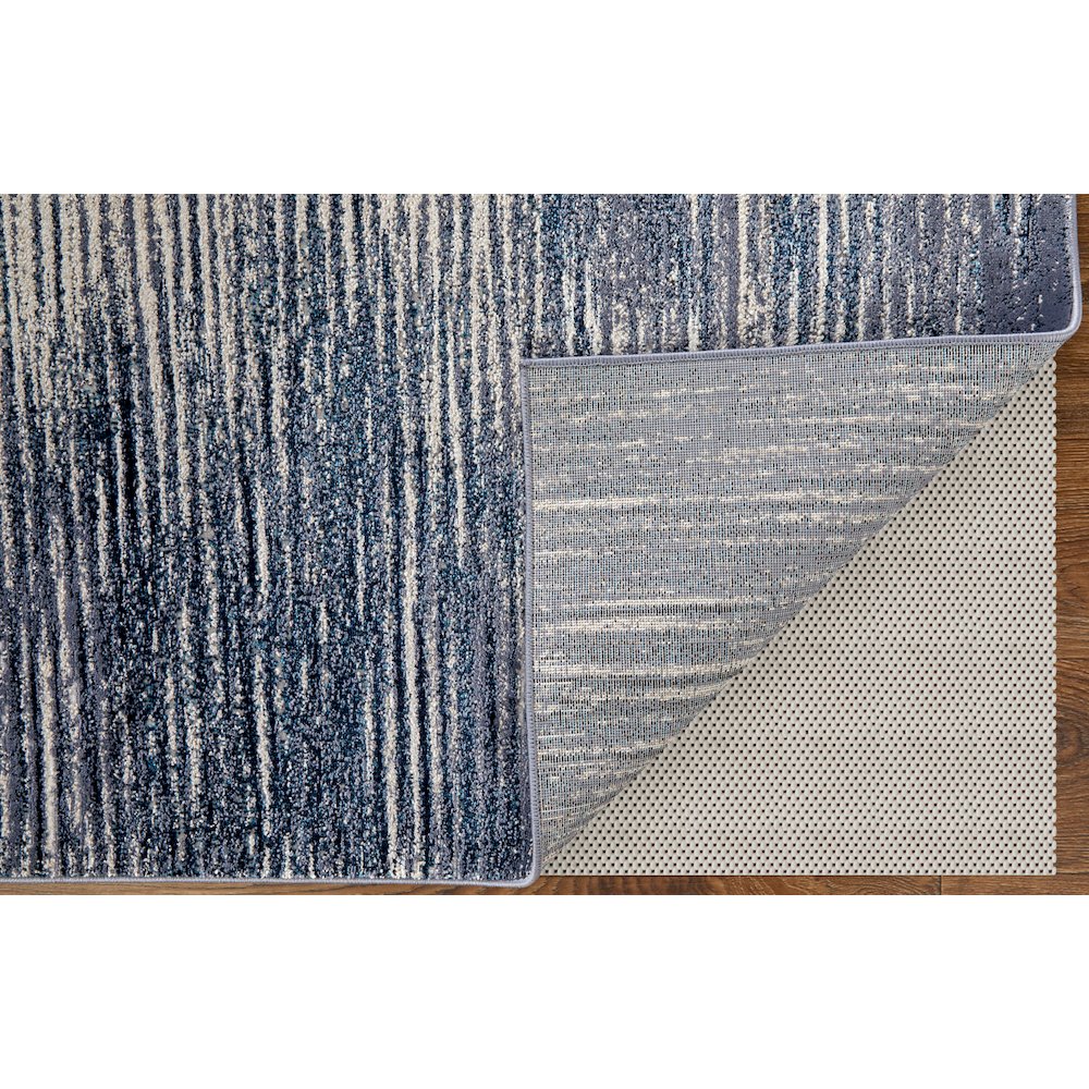 Indio Modern Gradient & Ombre, Blue/Gray/Ivory, 2'-10" x 7'-10" Runner