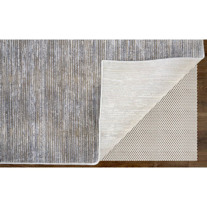 Laina Transitional Distressed, Taupe/Silver/Tan, 3' x 5' Accent Rug