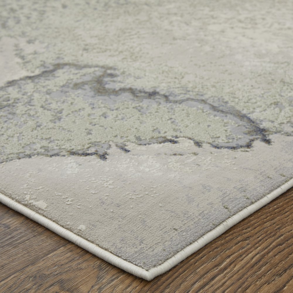 Clio Modern Abstract, Taupe/Brown/Black, 10' x 13'-2" Area Rug